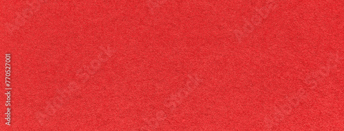 Fotografija Texture of old bright red color paper background, macro