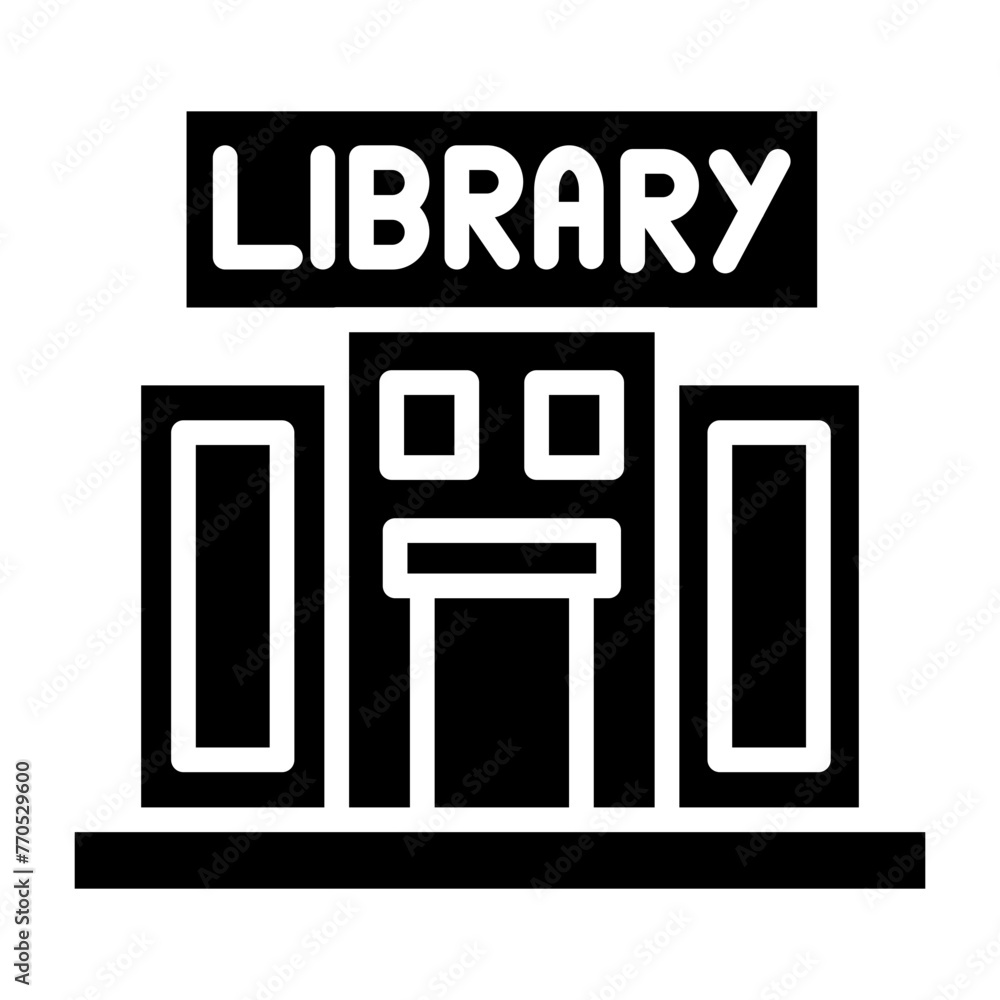 Library glyph icon