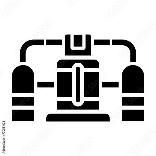 Jetpack glyph icon