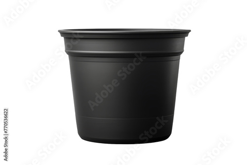 Wallpaper Mural Black Plastic Cup on White Background. On a White or Clear Surface PNG Transparent Background. Torontodigital.ca