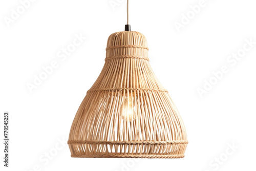 Hanging Ceiling Light Fixture. On a White or Clear Surface PNG Transparent Background.