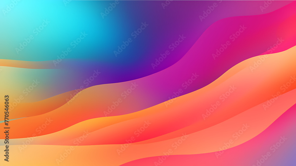 Abstract colorful color gradient design background