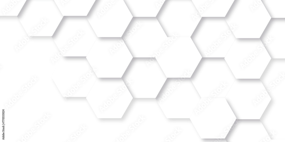 Abstract background with lines. Modern simple style hexagonal graphic concept. Background with hexagons
