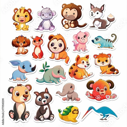 animals set Stickers