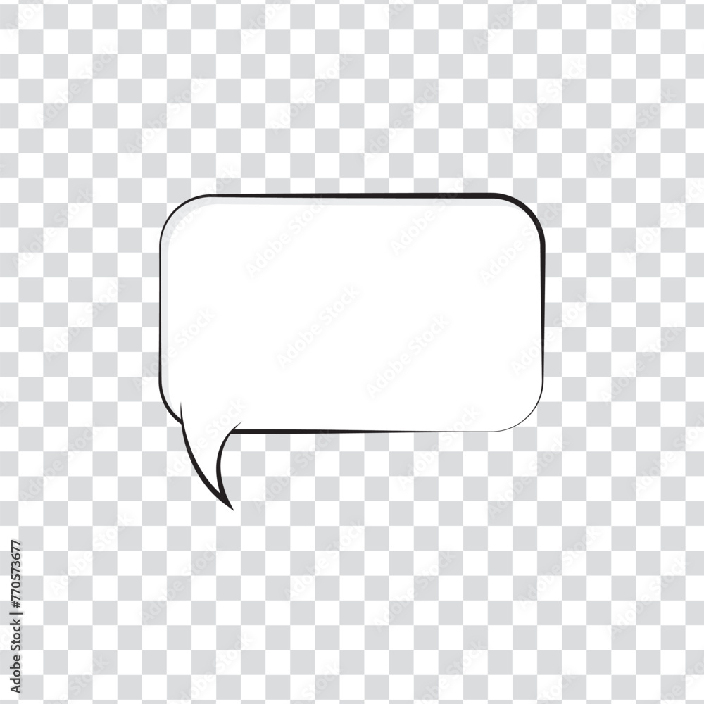 Speech bubble vector, Comic speech bubble isolated sticker vector icon, Empty cartoon bubble speech tag icons. text, talk, thought, message, dialogue, Balloon bubble empty speech textbox Speech bubble vector, Comic speech bubble isolated sticker vector icon, Empty cartoon bubble speech tag icons. text, talk, thought, message, dialogue, Balloon bubble empty speech textbox