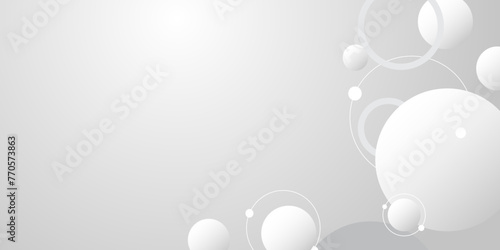 modern white and gray circle gradient trendy background. Grey abstract background geometry circle, diagonal line and layer element Vector for business, corporate presentation design.