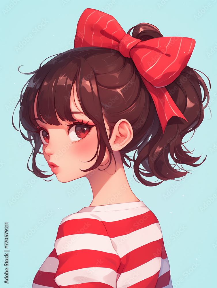 portrait of a girl portrait of a girl