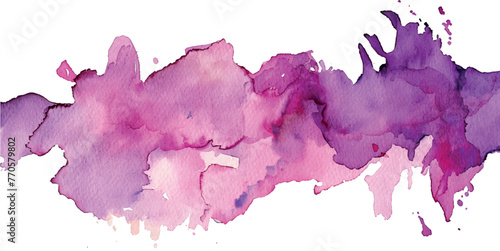 abstract watercolor splashes background, vine color