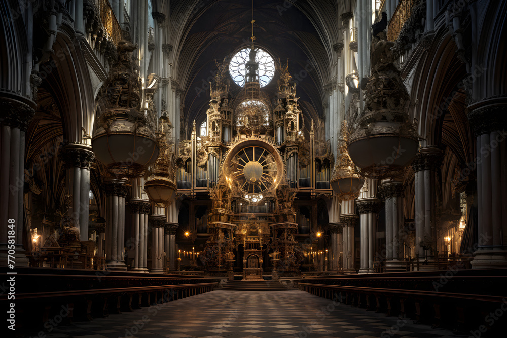 Fototapeta premium massive church, dome, mmassiva dome church, dome, massive church building, big old massive church, cathedral