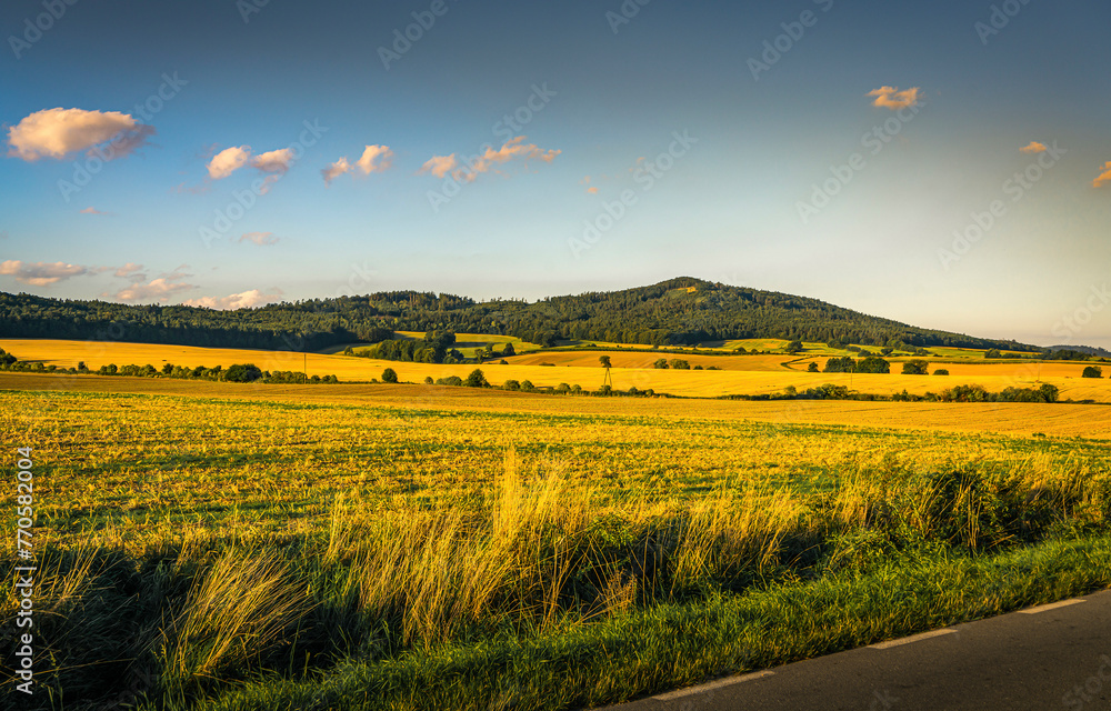 Mountain valley landscape