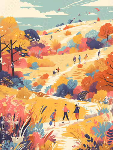autumn in the park