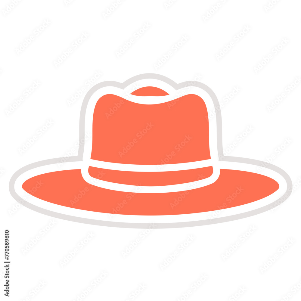 Hat Vector Icon Design Illustration Hat Vector Icon Design Illustration
