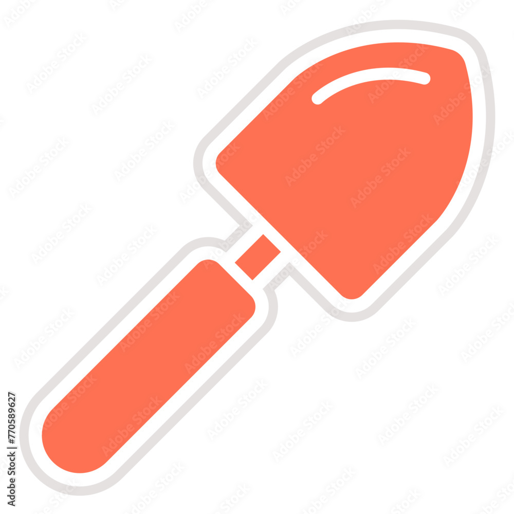 Shovel Vector Icon Design Illustration Shovel Vector Icon Design Illustration