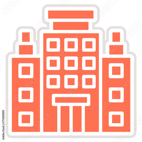Hotel Vector Icon Design Illustration