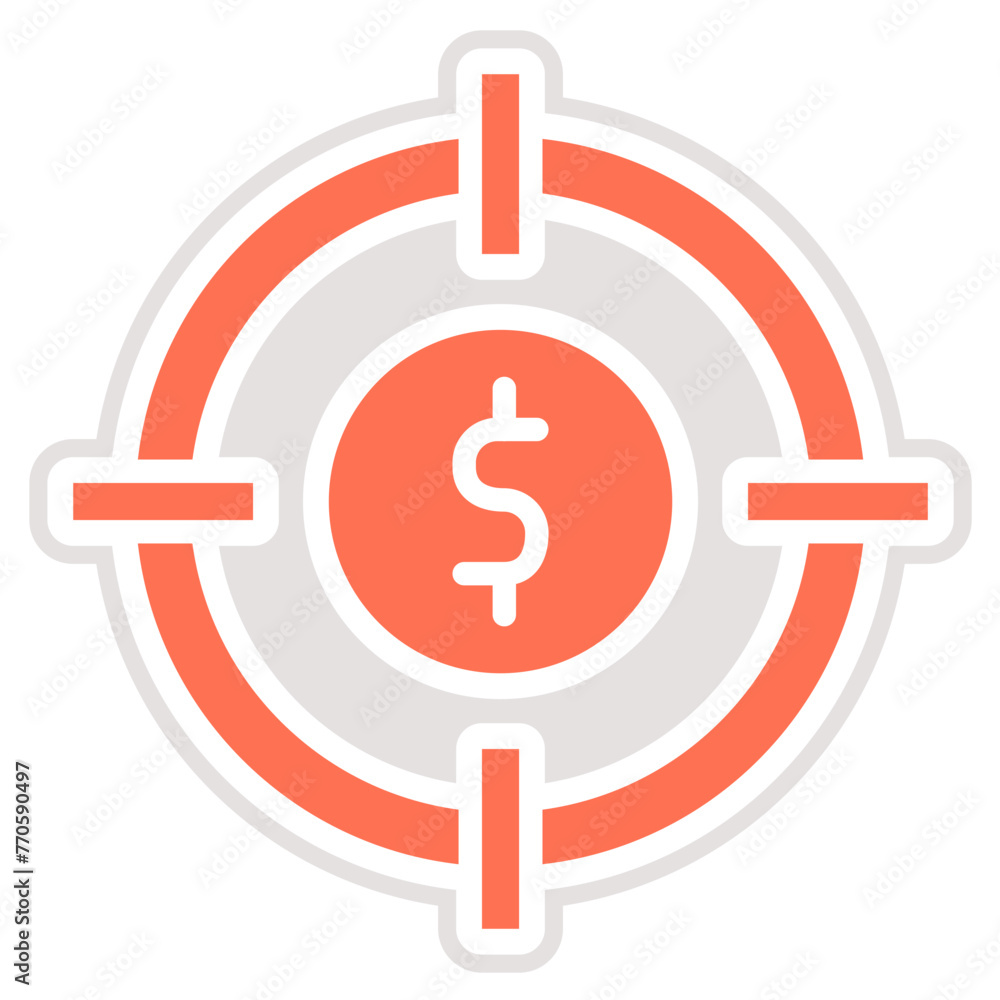 Focus Vector Icon Design Illustration Focus Vector Icon Design Illustration