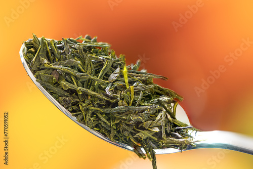 Close up of Sencha Kyushu - Japanese Green Tea