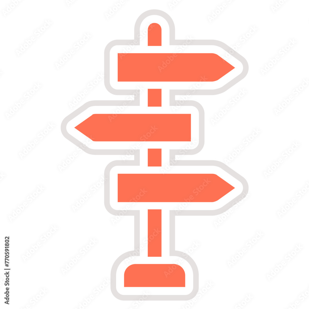 Signboard Vector Icon Design Illustration Signboard Vector Icon Design Illustration