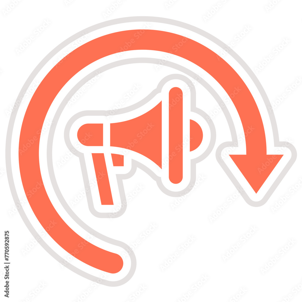 Remarketing Vector Icon Design Illustration Remarketing Vector Icon Design Illustration