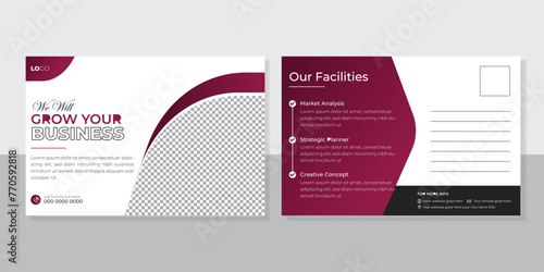 POST CARD DESIGN TEMPLATE,