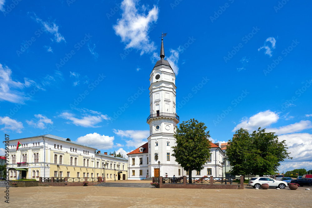 Town hall in Mogilev, Belarus