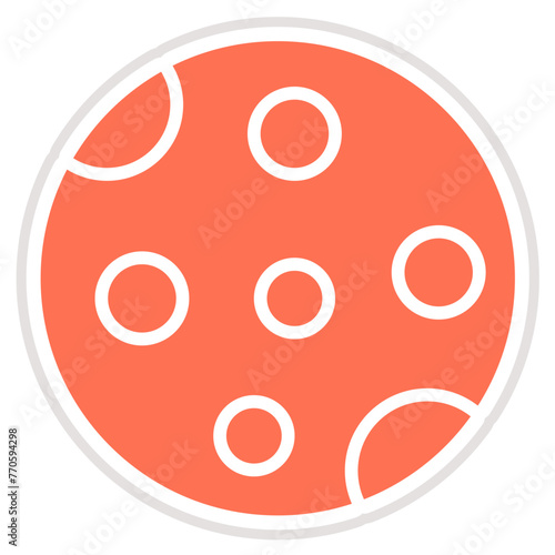 Moon phase Vector Icon Design Illustration