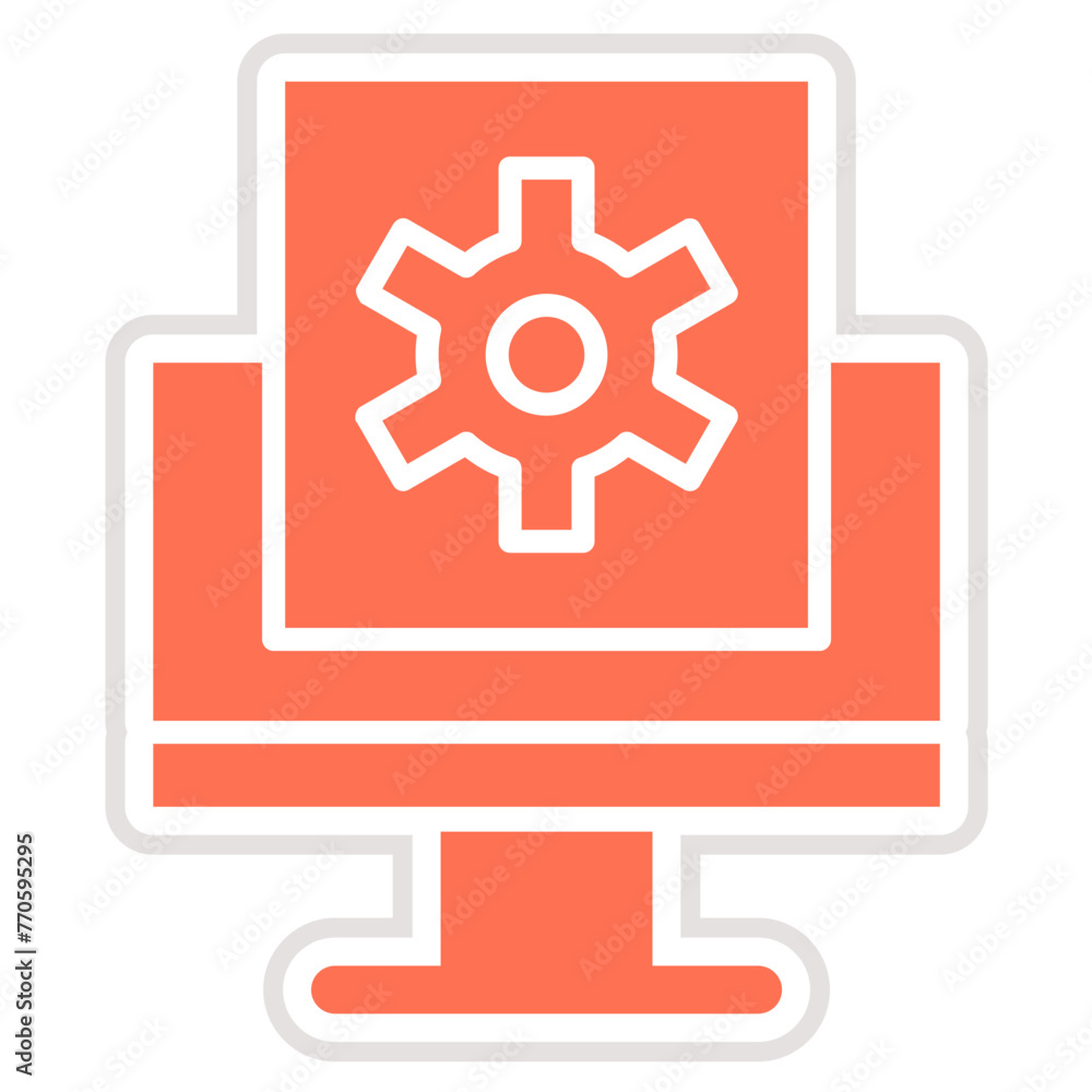 Web Optimization Vector Icon Design Illustration Web Optimization Vector Icon Design Illustration