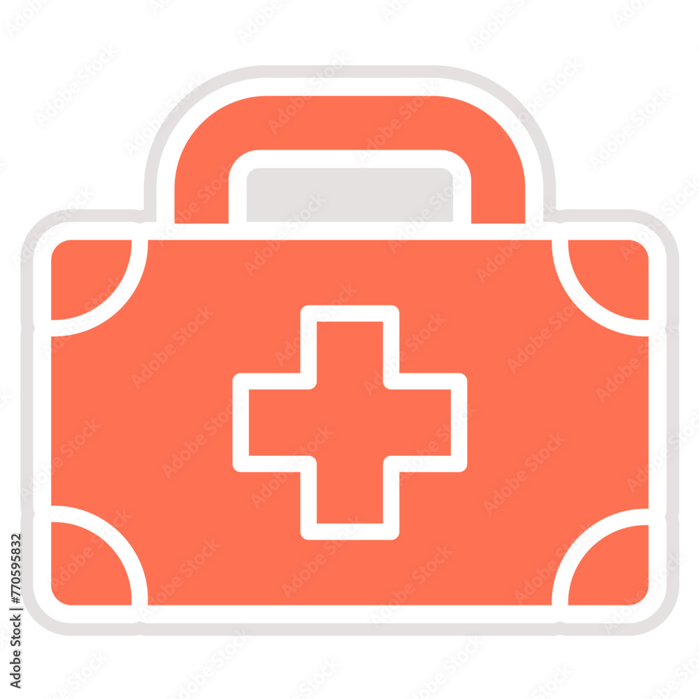 First aid kit Vector Icon Design Illustration First aid kit Vector Icon Design Illustration