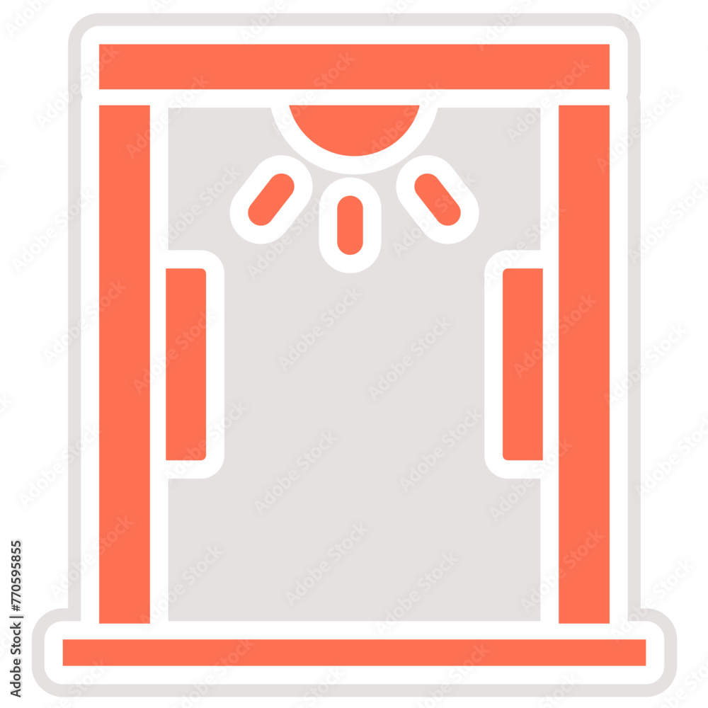 Scanner Vector Icon Design Illustration Scanner Vector Icon Design Illustration