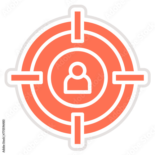 Head hunting Vector Icon Design Illustration