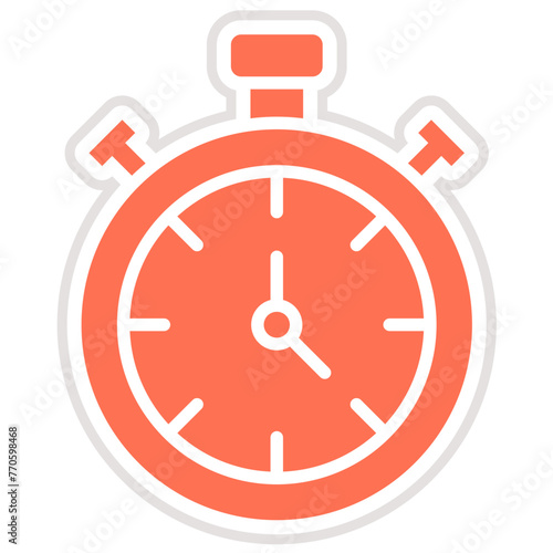 Stop watch Vector Icon Design Illustration