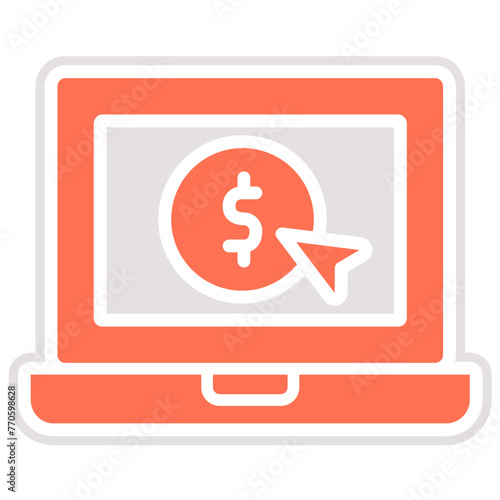 Pay per click Vector Icon Design Illustration