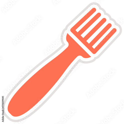 Fork Vector Icon Design Illustration