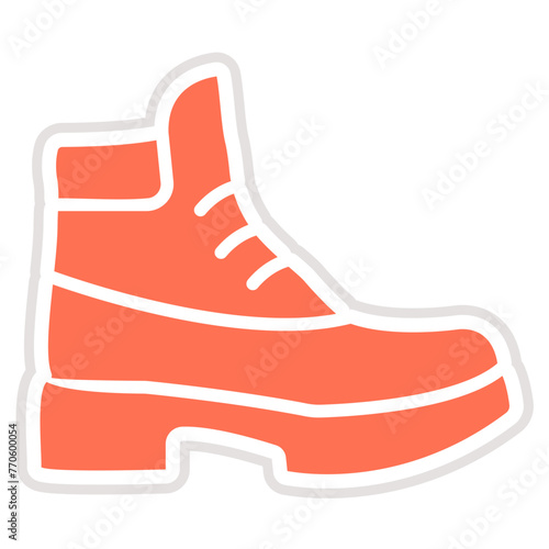 Boots Vector Icon Design Illustration