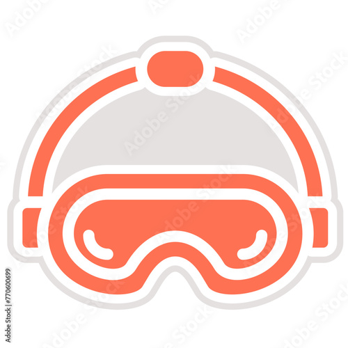 Wallpaper Mural Vr glasses Vector Icon Design Illustration Torontodigital.ca