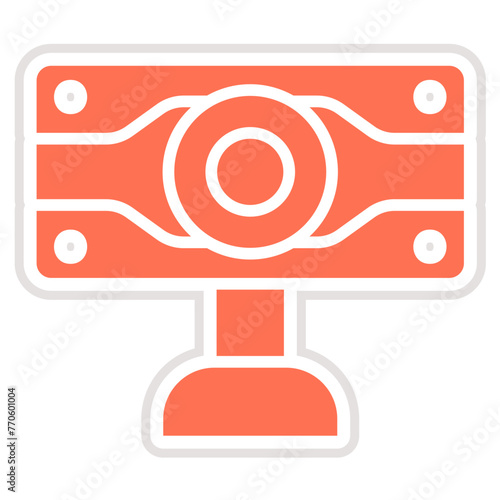 Webcam Vector Icon Design Illustration