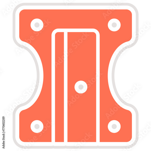 Pencil Sharpener Vector Icon Design Illustration