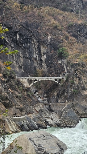 Lijiang, China, Yunnan,Tiger Leaping Gorge, a canyon
