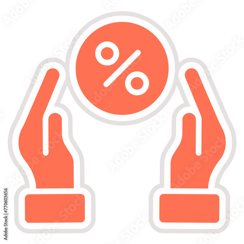 Smart Contract Vector Icon Design Illustration