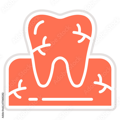 Toothache Vector Icon Design Illustration