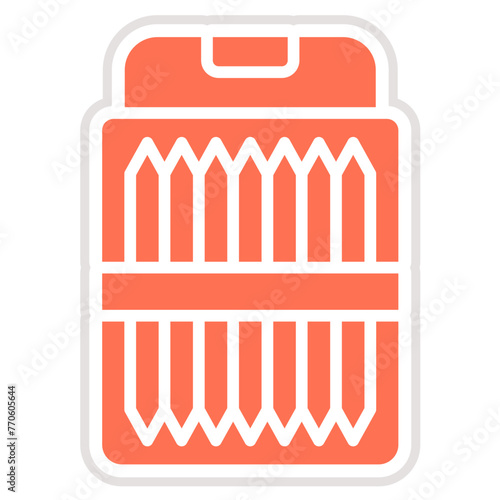 Toothpick Vector Icon Design Illustration