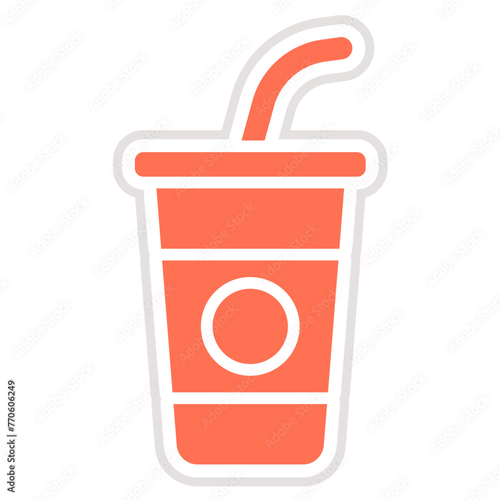 Fruit Juice Vector Icon Design Illustration Fruit Juice Vector Icon Design Illustration