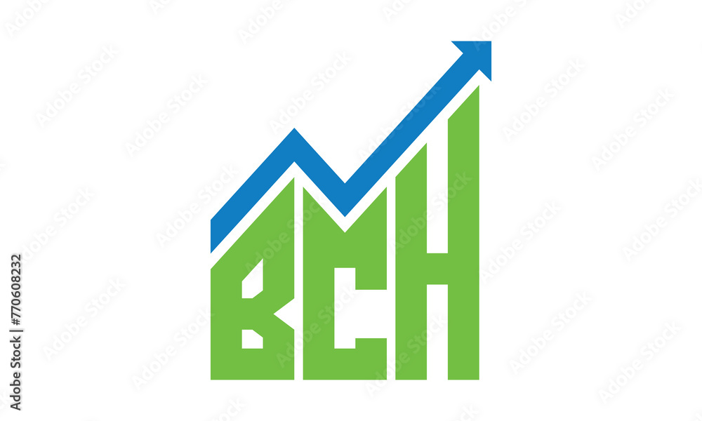 BCH financial logo design vector template. BCH financial logo design vector template.