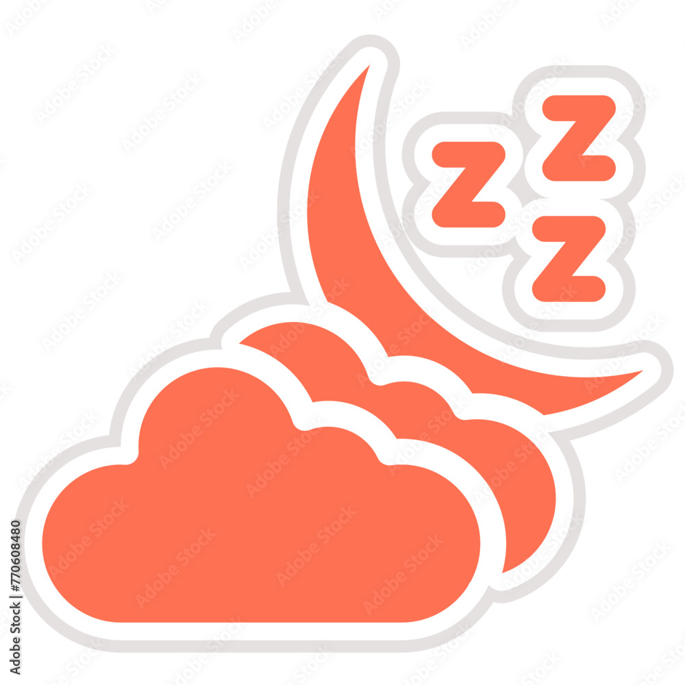 Dream Vector Icon Design Illustration Dream Vector Icon Design Illustration