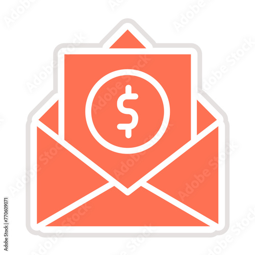 Dollar Vector Icon Design Illustration