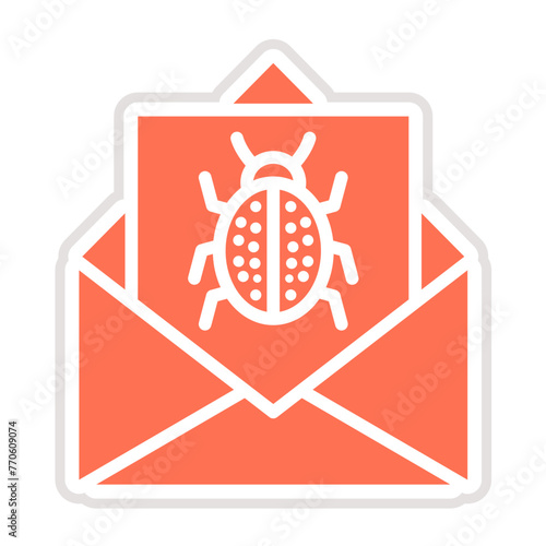 Spam Vector Icon Design Illustration