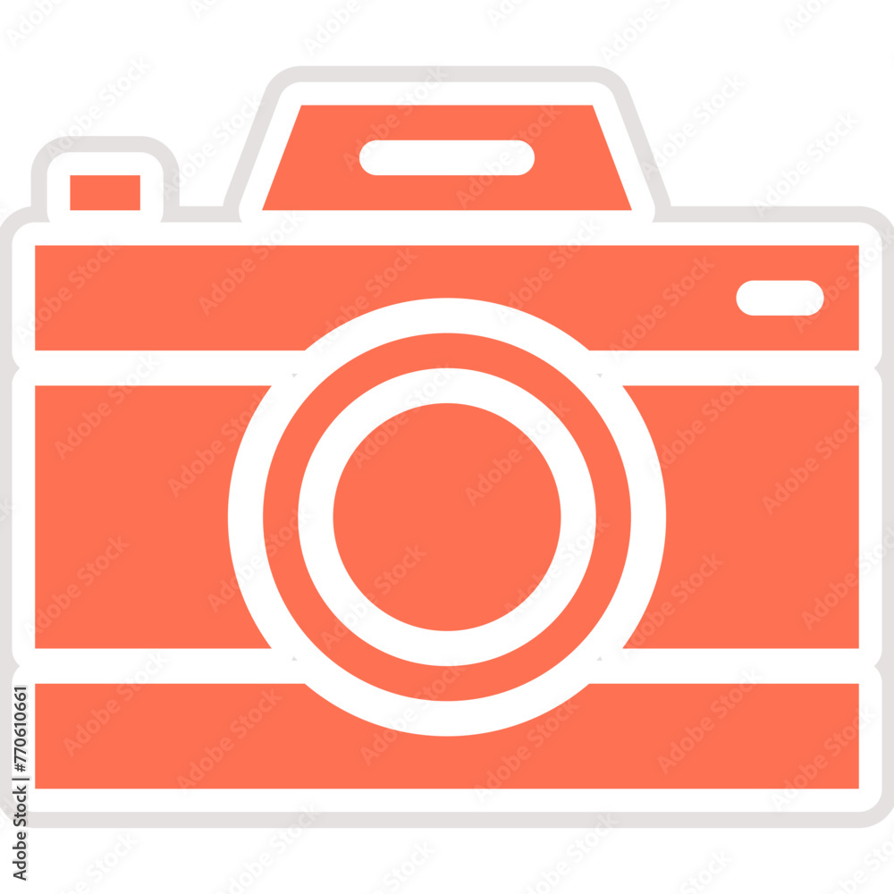 Camera Vector Icon Design Illustration Camera Vector Icon Design Illustration