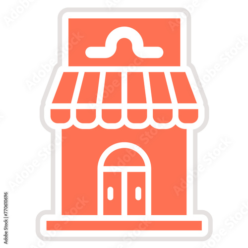 Bait Shop Vector Icon Design Illustration