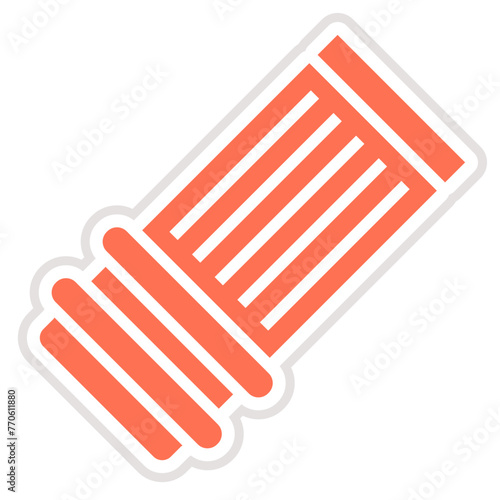 Flash Hider Vector Icon Design Illustration