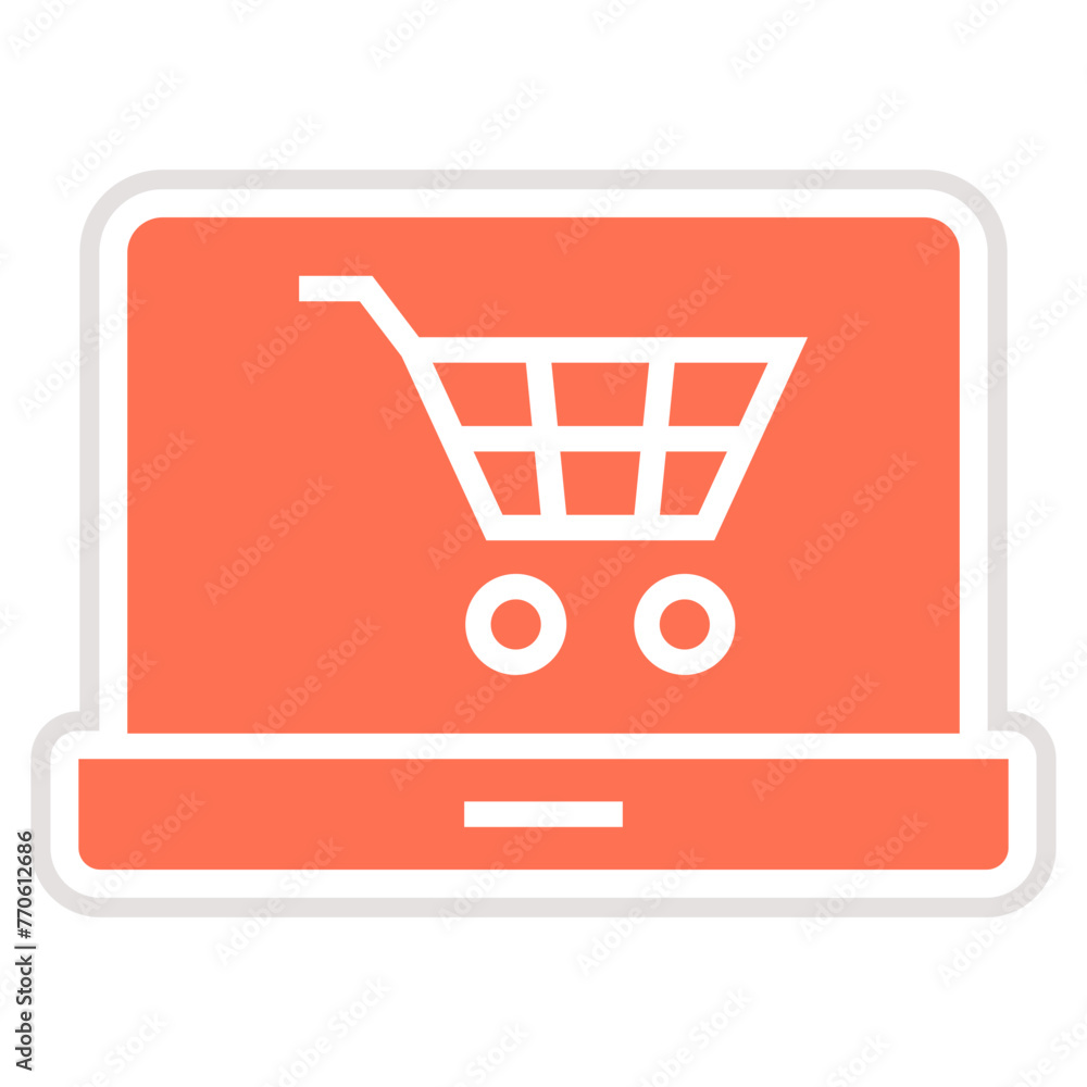 Ecommerce Development Vector Icon Design Illustration