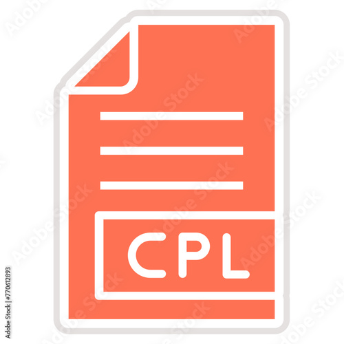 Cpl Vector Icon Design Illustration